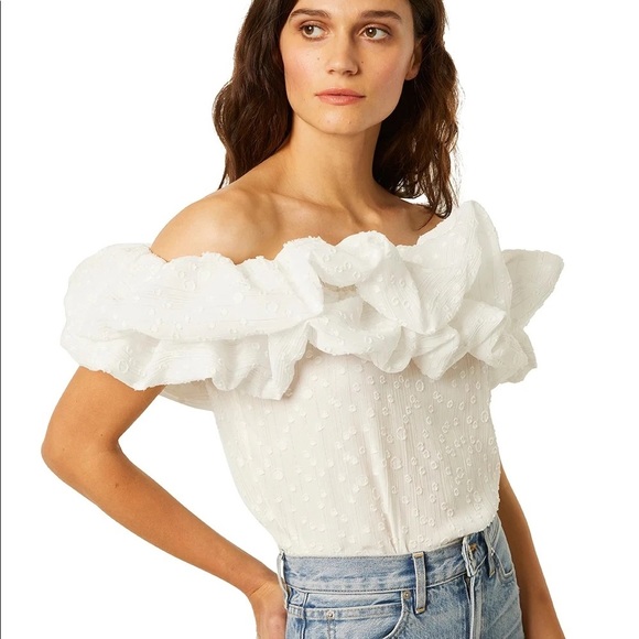 Misa Los Angeles Tops - Misa Lisa Angeles - Bahar off the shoulder top